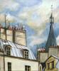 Le clocher de St. Sverin, Paris